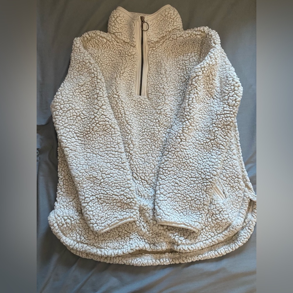 Cozy Sherpa winter pull over